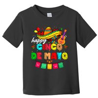 Happy 5 De Mayo Lets Fiesta Viva Mexico Cinco De Mayo Man Toddler T-Shirt