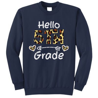 Hello 5th Fifth Grade Back First Day Of School Teacher Sweatshirt