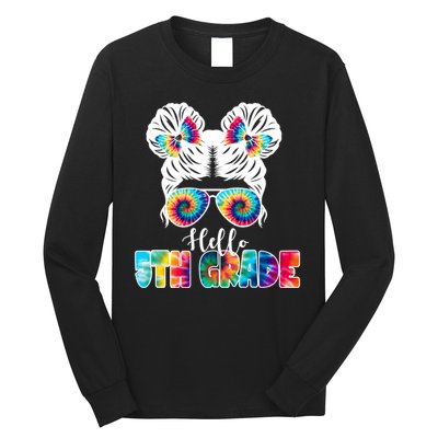 Hello 5th Grade Colorful Long Sleeve Shirt