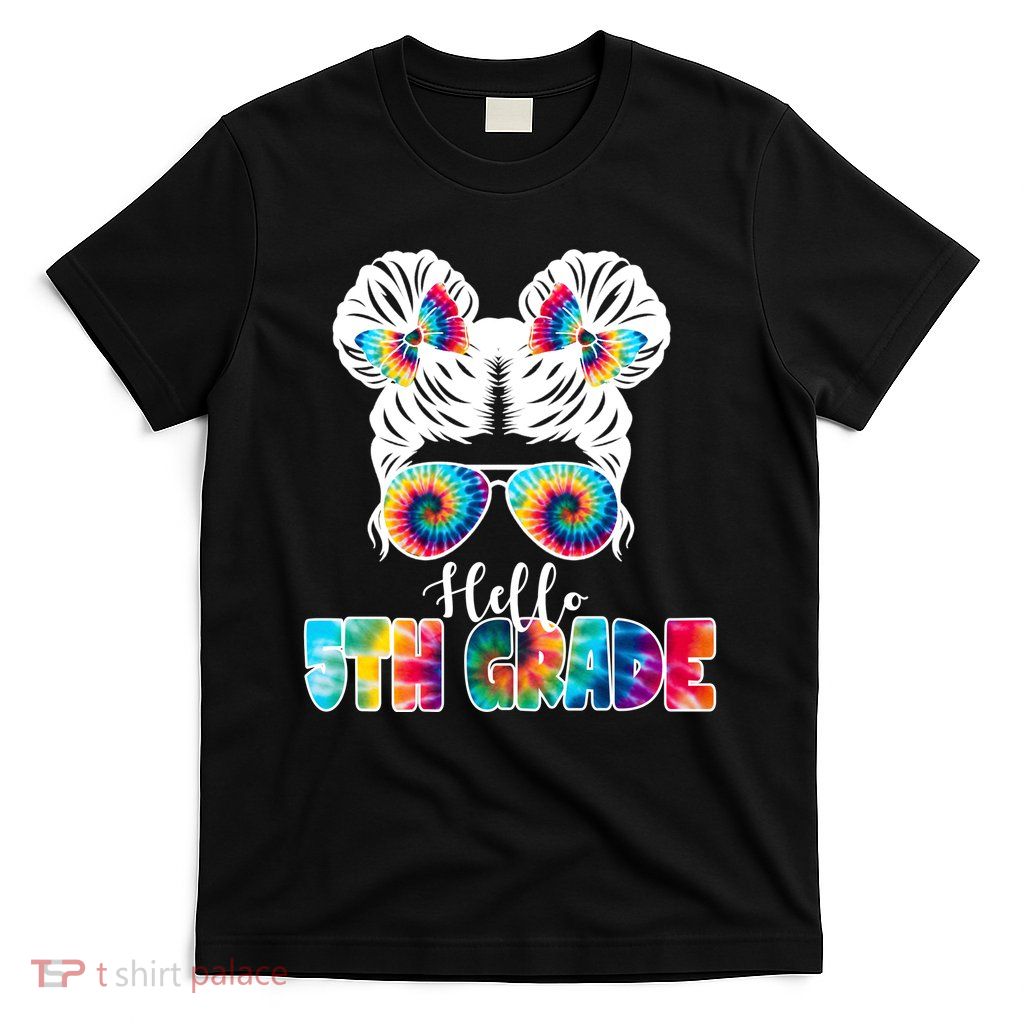 Hello 5th Grade Colorful T-Shirt