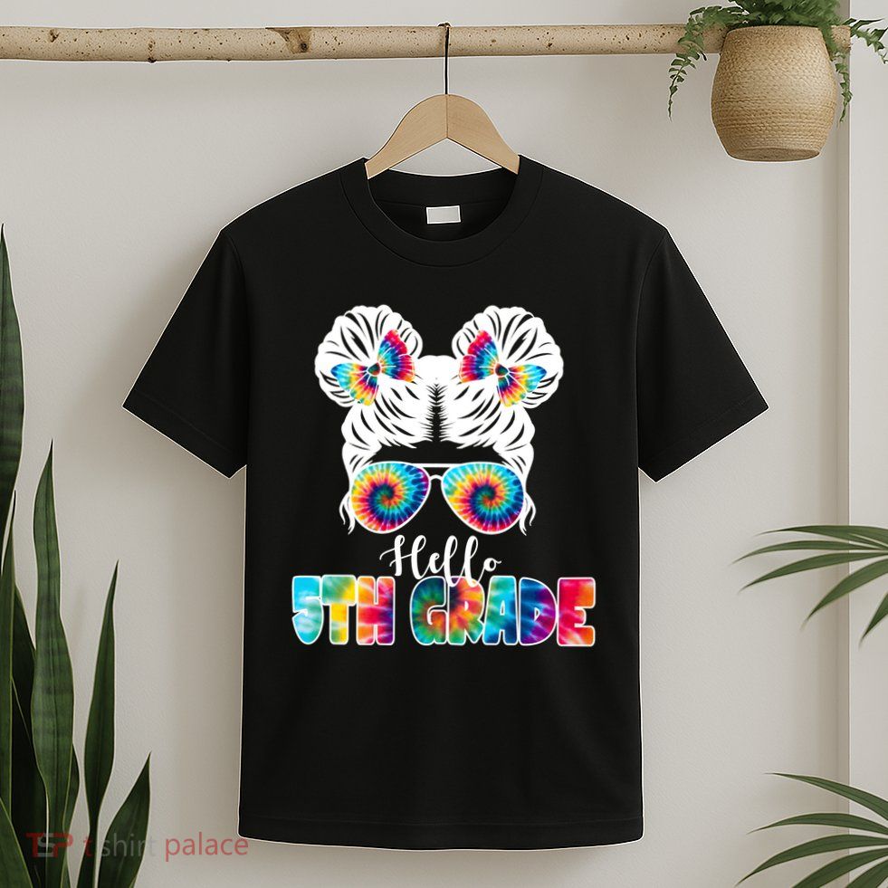 Hello 5th Grade Colorful T-Shirt