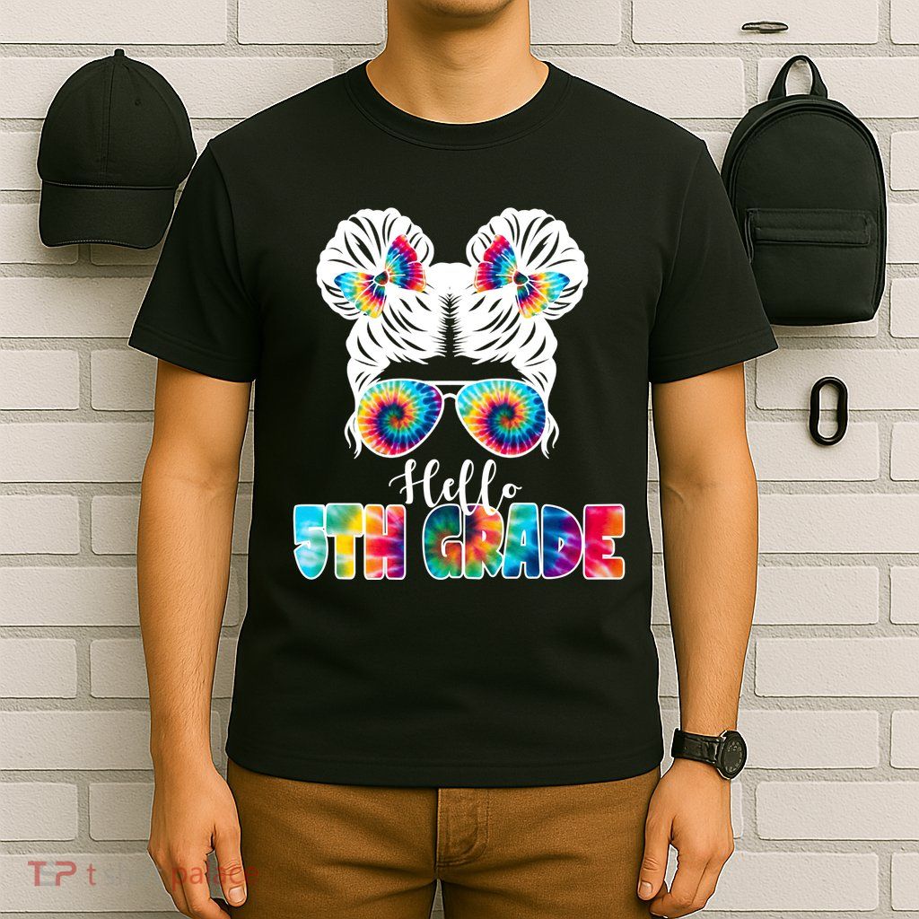 Hello 5th Grade Colorful T-Shirt