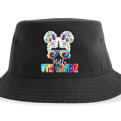 Hello 5th Grade Colorful Sustainable Bucket Hat