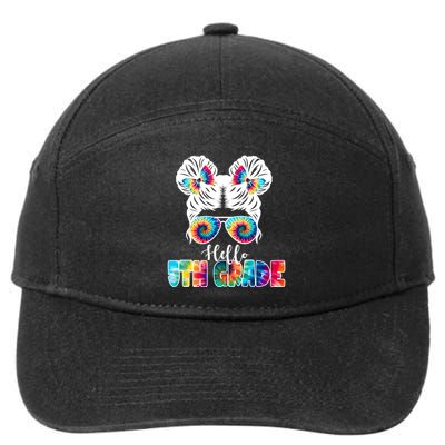 Hello 5th Grade Colorful 7-Panel Snapback Hat