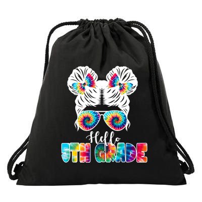 Hello 5th Grade Colorful Drawstring Bag