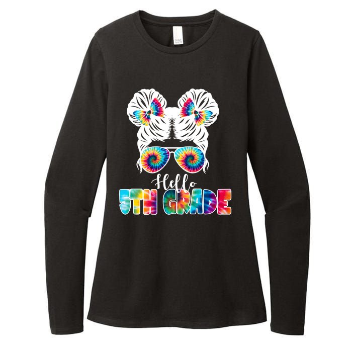 Hello 5th Grade Colorful Womens CVC Long Sleeve Shirt