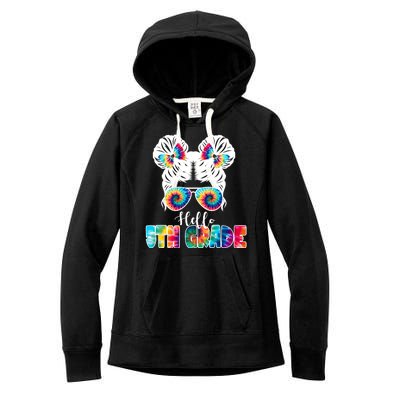 Hello 5th Grade Colorful Women's Fleece Hoodie