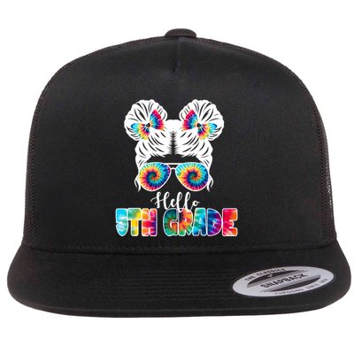 Hello 5th Grade Colorful Flatbill Hat
