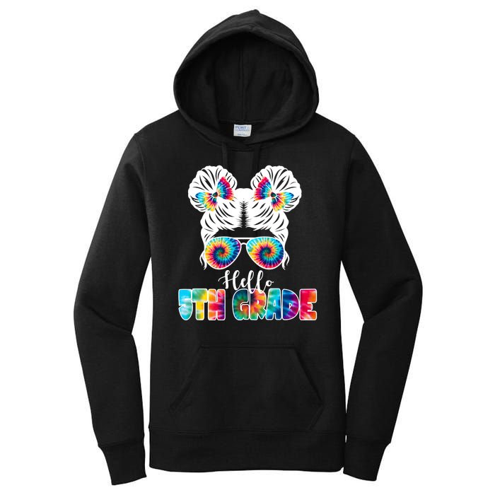 Hello 5th Grade Colorful Women's Pullover Hoodie