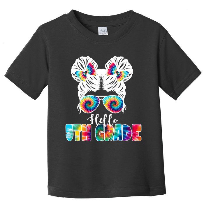 Hello 5th Grade Colorful Toddler T-Shirt