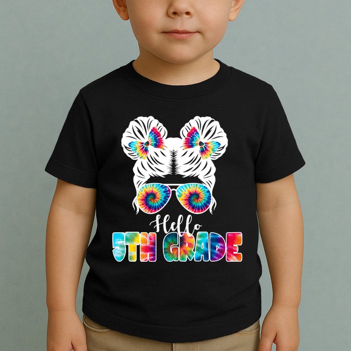 Hello 5th Grade Colorful Toddler T-Shirt