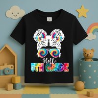 Hello 5th Grade Colorful Toddler T-Shirt