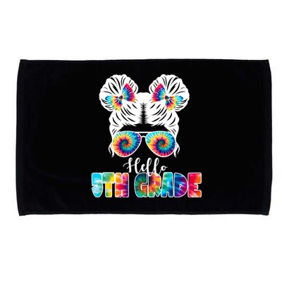 Hello 5th Grade Colorful Microfiber Hand Towel