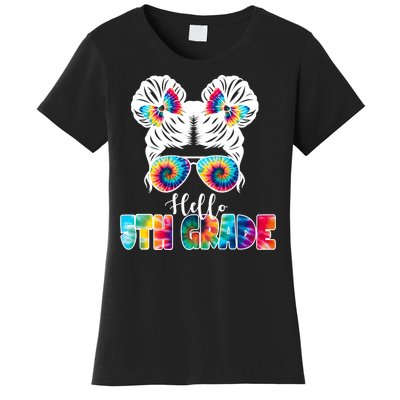 Hello 5th Grade Colorful Women's T-Shirt