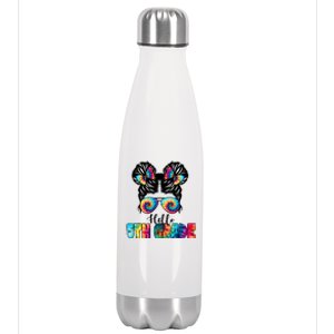 Hello 5th Grade Colorful Stainless Steel Insulated Water Bottle