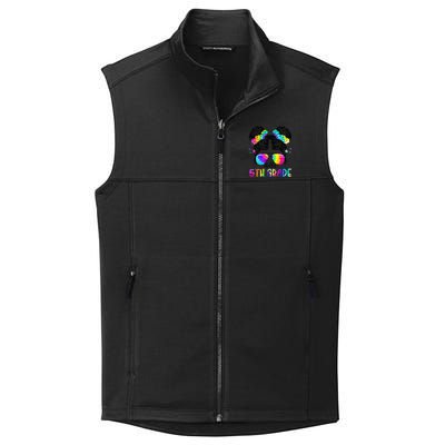 Hello 5th Grade Messy Bun Team Fifth Grade Back To School Collective Smooth Fleece Vest