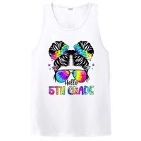 Hello 5th Grade Messy Bun Team Fifth Grade Back To School PosiCharge Competitor Tank