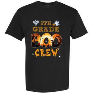 Halloween 5th grade Boo Crew Teacher halloween  wo kid Garment-Dyed Heavyweight T-Shirt