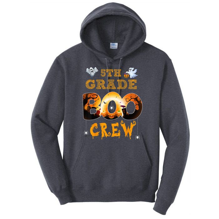 Halloween 5th grade Boo Crew Teacher halloween  wo kid Tall Hoodie