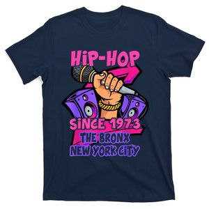 HIPHOP 50 YEARS OLD SINCE 1973 THE BRONX NEW YORK CITY T-Shirt