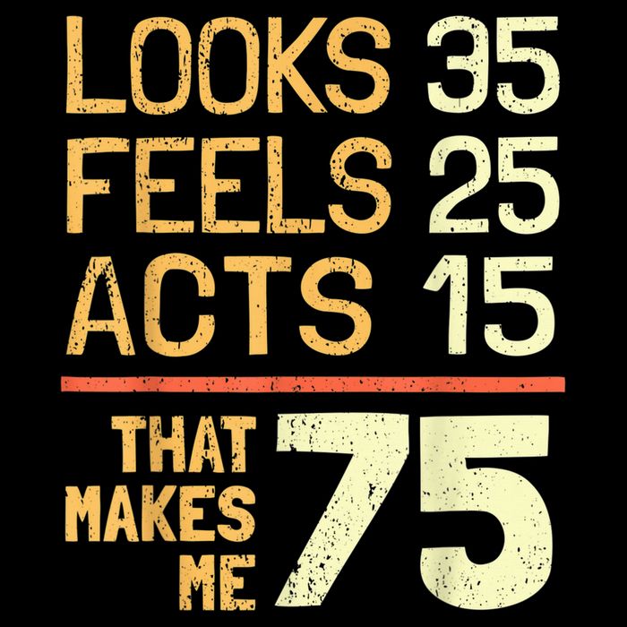 Hilarious 75th Birthday Idea I 75 Years Cooling Performance Crew T-Shirt