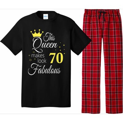 Happy 70th Birthday 70 Years old - best Ager good Age Queen Pajama Set