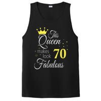 Happy 70th Birthday 70 Years old - best Ager good Age Queen PosiCharge Competitor Tank