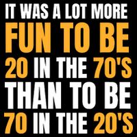 Happy 70th Birthday Funny Retirement 70S Living In The 20S 16 in Basic Backpack