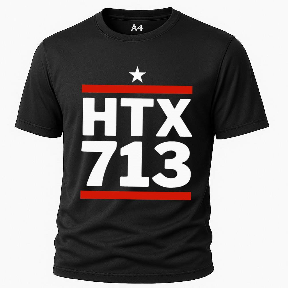 Htx 713 Houston Texas Htown Cooling Performance Crew T-Shirt