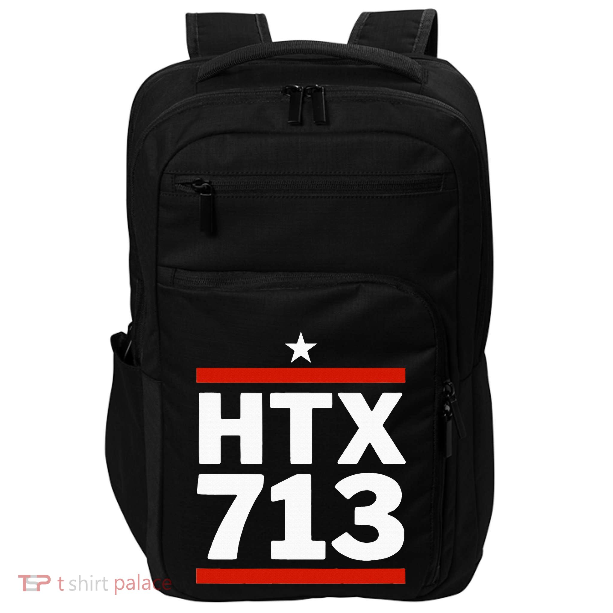 Htx 713 Houston Texas Htown Impact Tech Backpack