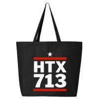 Htx 713 Houston Texas Htown 25L Jumbo Tote