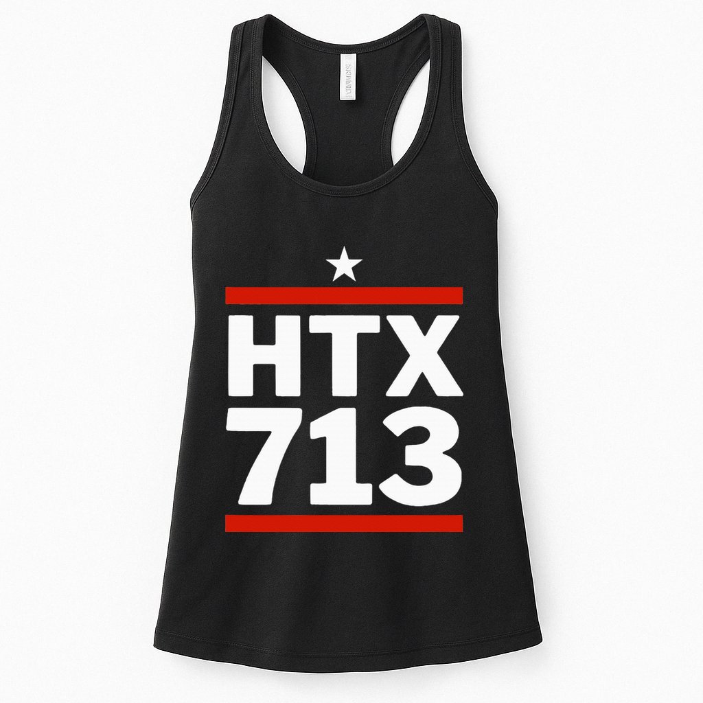 Htx 713 Houston Texas Htown Womens Tank Top