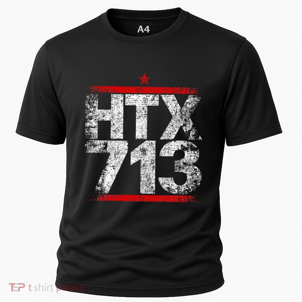 Htx 713 Houston Strong Htown Distressed Vibe Houston Texas Performance Shirt