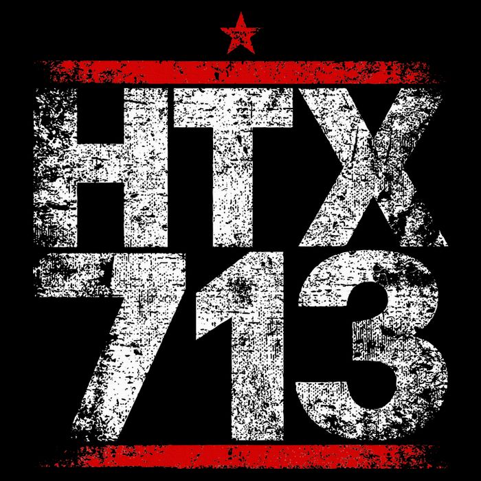 Htx 713 Houston Strong Htown Distressed Vibe Houston Texas Tall T-Shirt