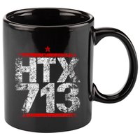 Htx 713 Houston Strong Htown Distressed Vibe Houston Texas 11oz C Handle Ceramic Mug