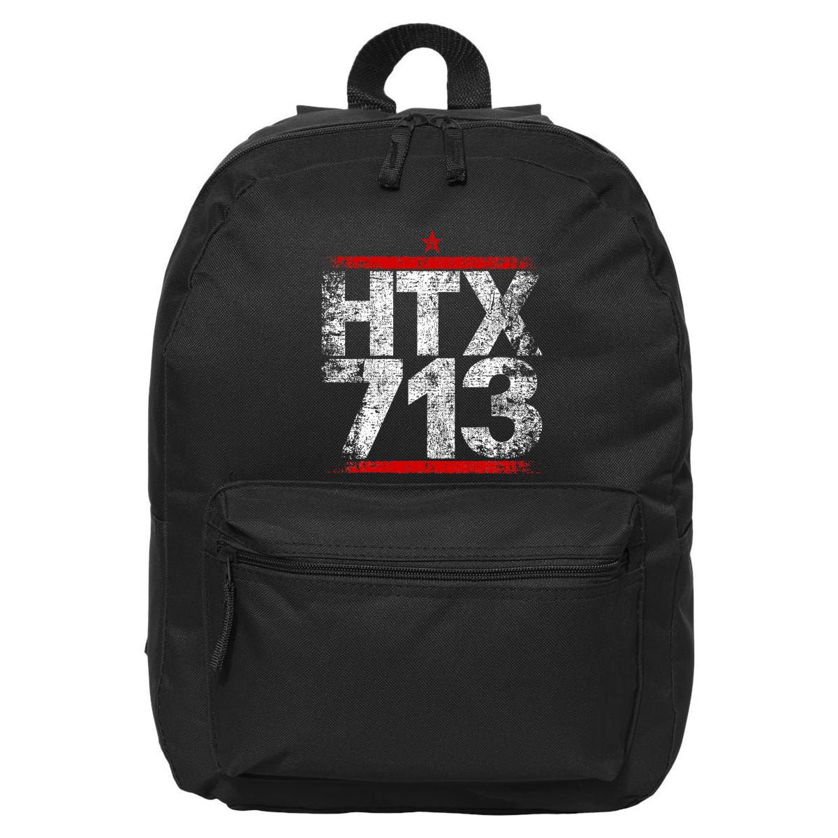 Htx 713 Houston Strong Htown Distressed Vibe Houston Texas 16 in Basic Backpack