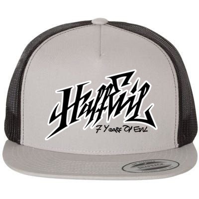 Halfevilco 7 Year $3.33 Flat Bill Trucker Hat