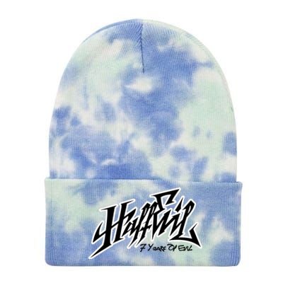 Halfevilco 7 Year $3.33 Tie Dye 12in Knit Beanie