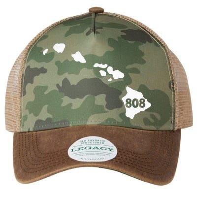Hawaii 808 Area Code Legacy Tie Dye Trucker Hat