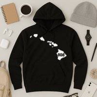 Hawaii 808 Area Code Hoodie
