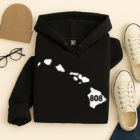 Hawaii 808 Area Code Hoodie