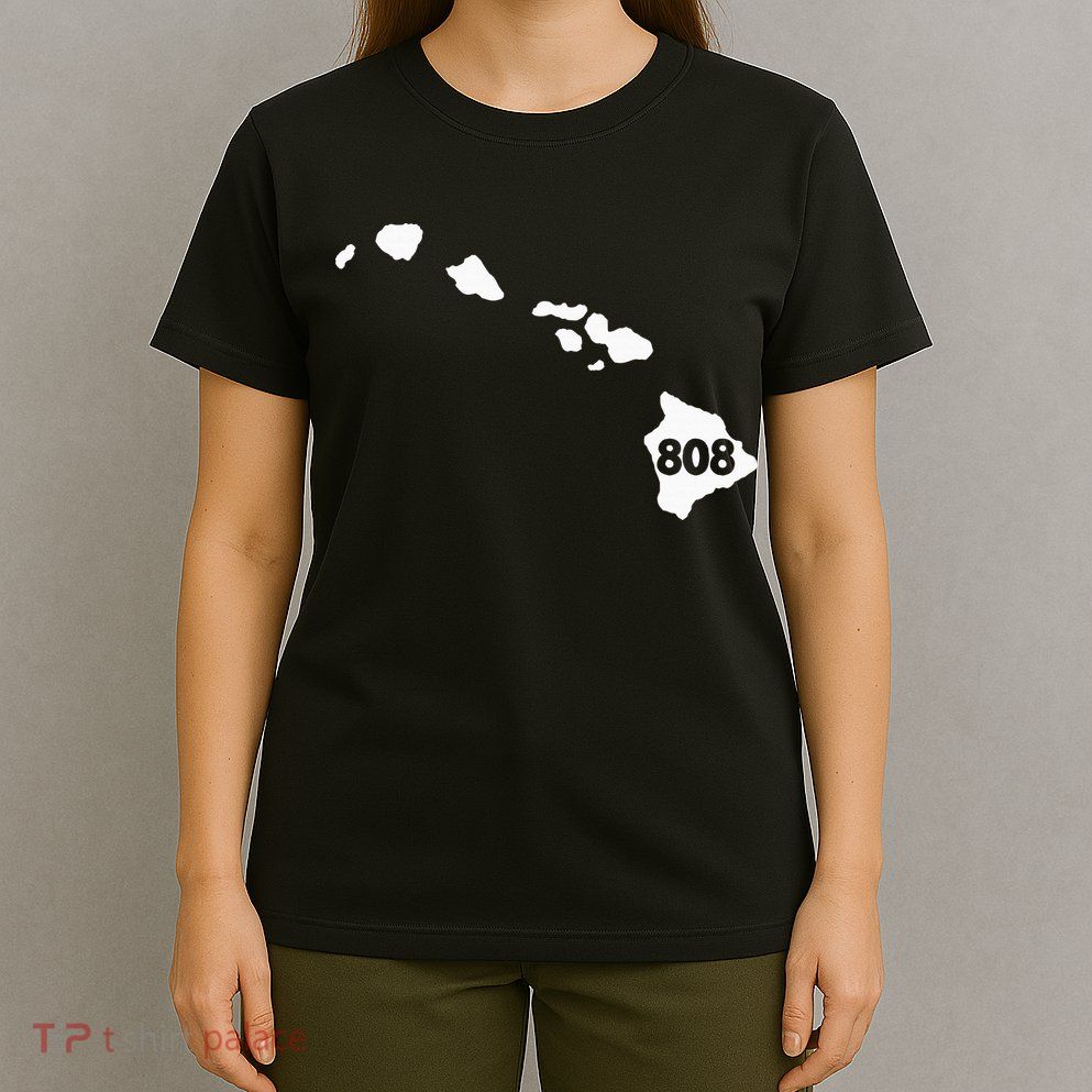 Hawaii 808 Area Code T-Shirt