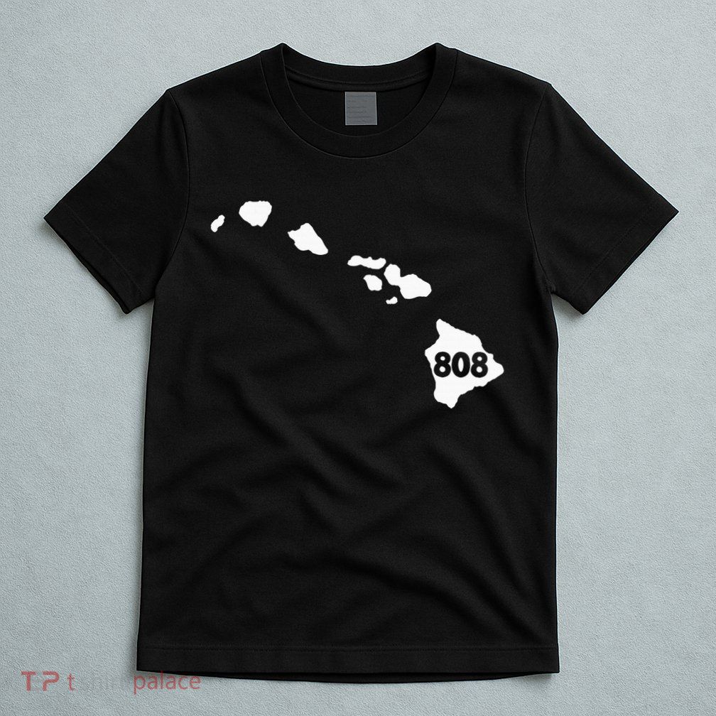 Hawaii 808 Area Code T-Shirt
