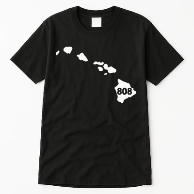 Hawaii 808 Area Code Tall T-Shirt