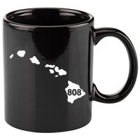 Hawaii 808 Area Code 11oz C Handle Ceramic Mug
