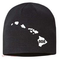 Hawaii 808 Area Code Sustainable Beanie