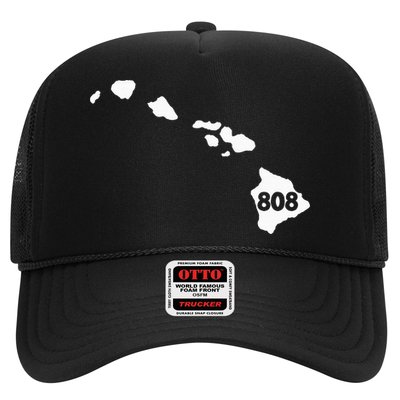 Hawaii 808 Area Code Trucker Hat