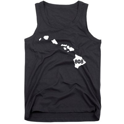 Hawaii 808 Area Code Tank Top