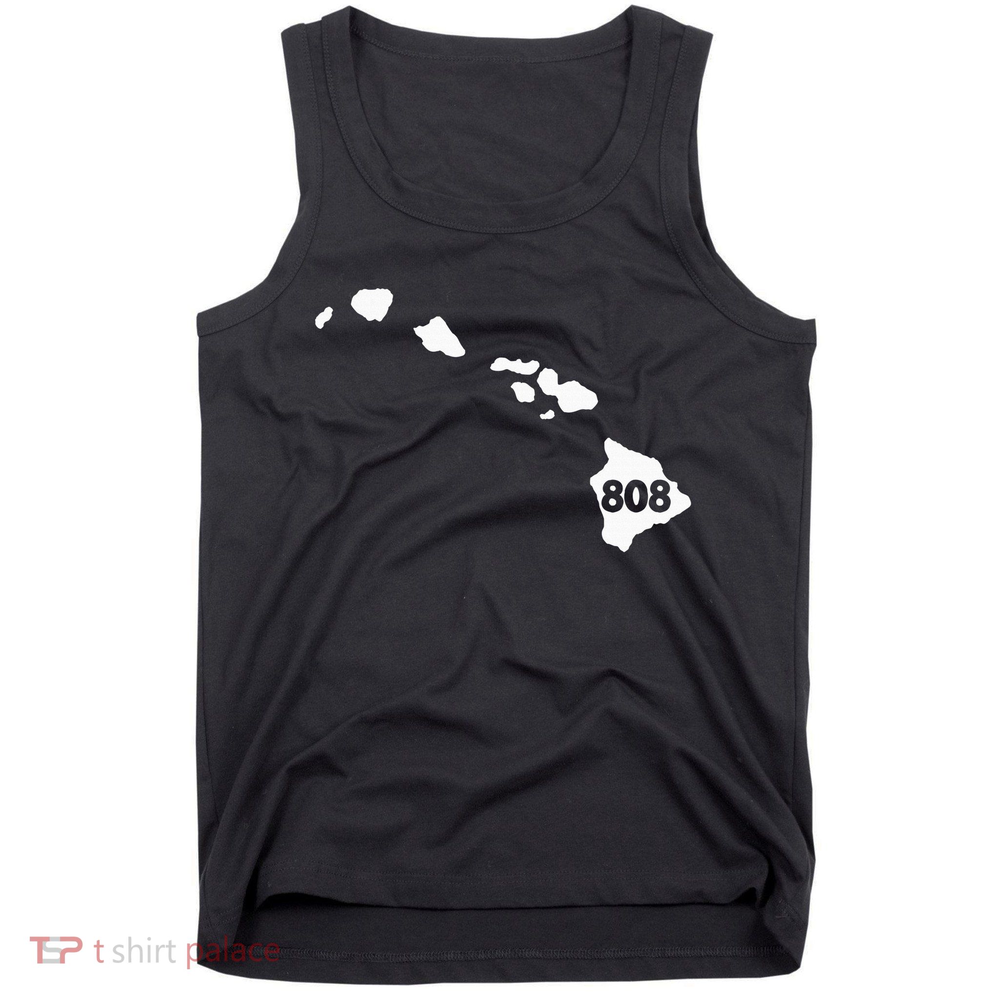 Hawaii 808 Area Code Tank Top