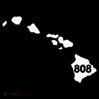 Hawaii 808 Area Code Tank Top